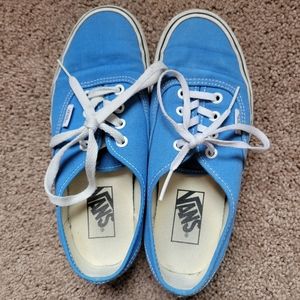 Women's Authentic Blue Vans